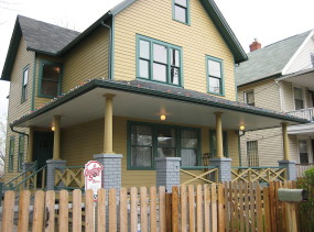 A Christmas Story House and Museum
Photo courtesy of 
J. Miers/Wikimedia Commons