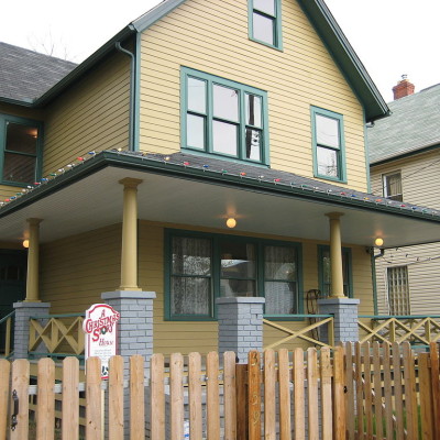 A Christmas Story House and Museum
Photo courtesy of 
J. Miers/Wikimedia Commons