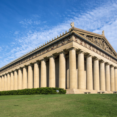 Parthenon Replica at Centennial Park in Nashville, Tennessee