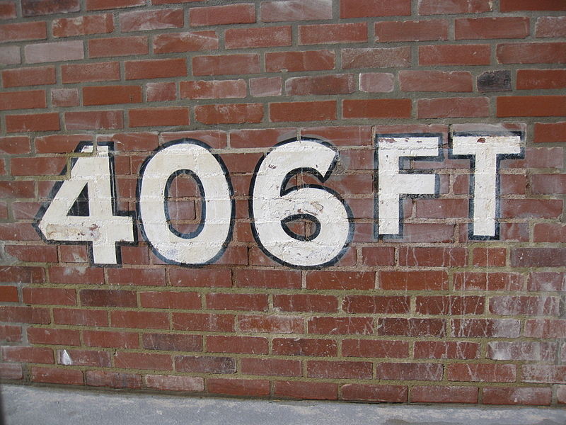 Forbe's Field Wall courtesy of David Palm via wikicommons