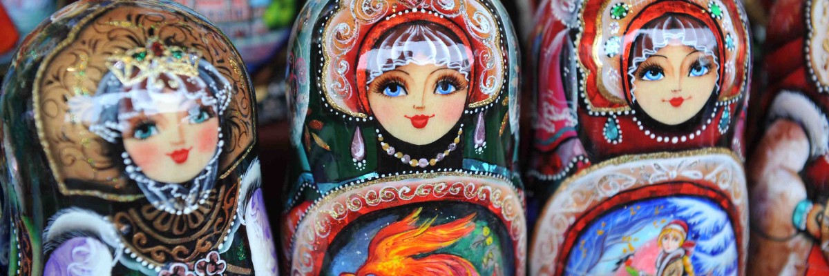 Russian Nesting Dolls, St. Petersburg Russia