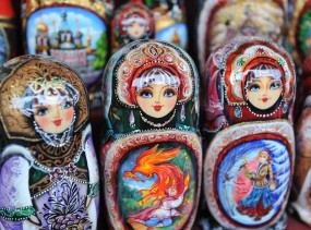 Russian Nesting Dolls, St. Petersburg Russia