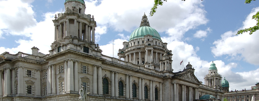 Belfast City Hall, photo via wikipedia.