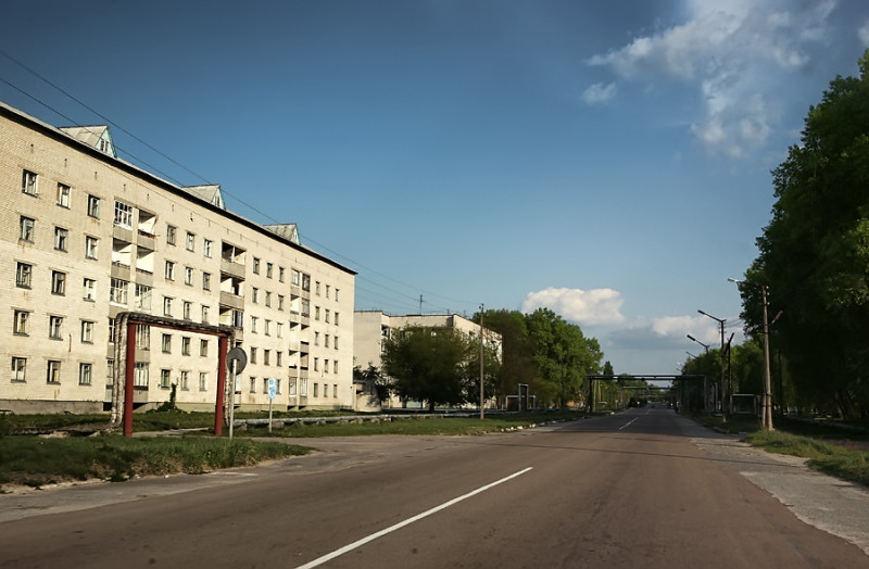 Chernobyl's Kirova Street. 