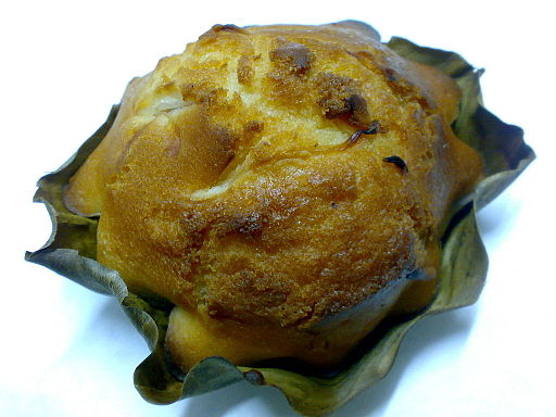 Bibinkga, deliciously baked in banana leaf. 