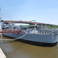 The U.S.S. Slater at its permanent port in Albany. Photocredit: Wikipedia.com