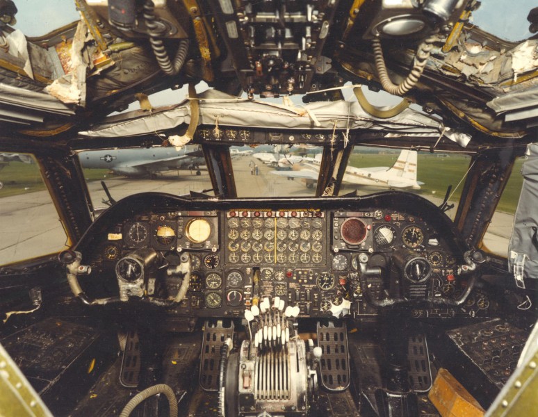 B-52 cockpit