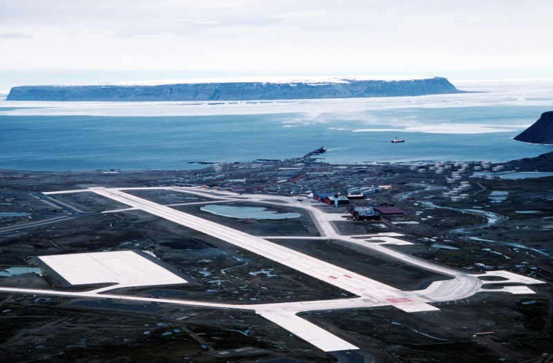 Thule Air Base from the air