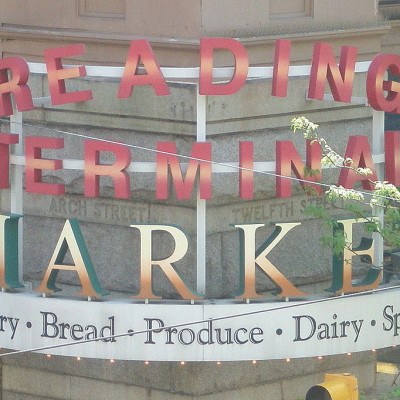 Reading Terminal Market sign