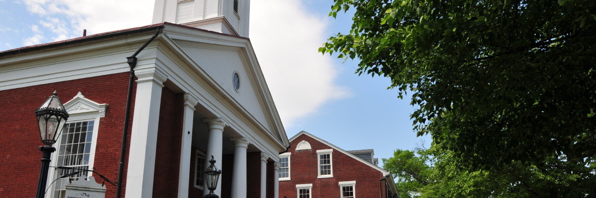 Presbyterian Church in Fredericksburg, Virginia.  Photo via wikipedia by Roger Price