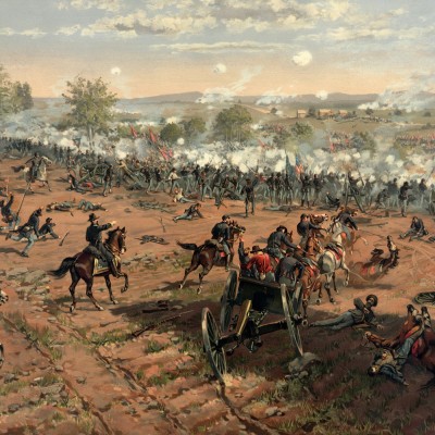 Thure_de_Thulstrup_-_L._Prang_and_Co._-_Battle_of_Gettysburg_-_Restoration_by_Adam_Cuerden_(cropped)-1